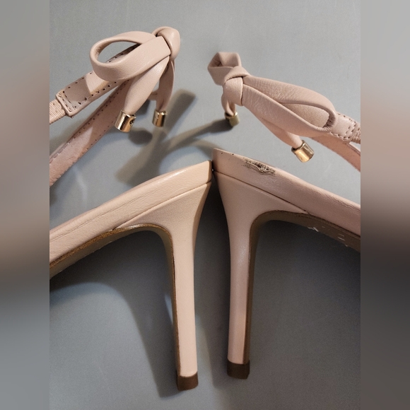 Kate spade USED pink sling bow back pump 8.5 - Picture 8 of 12